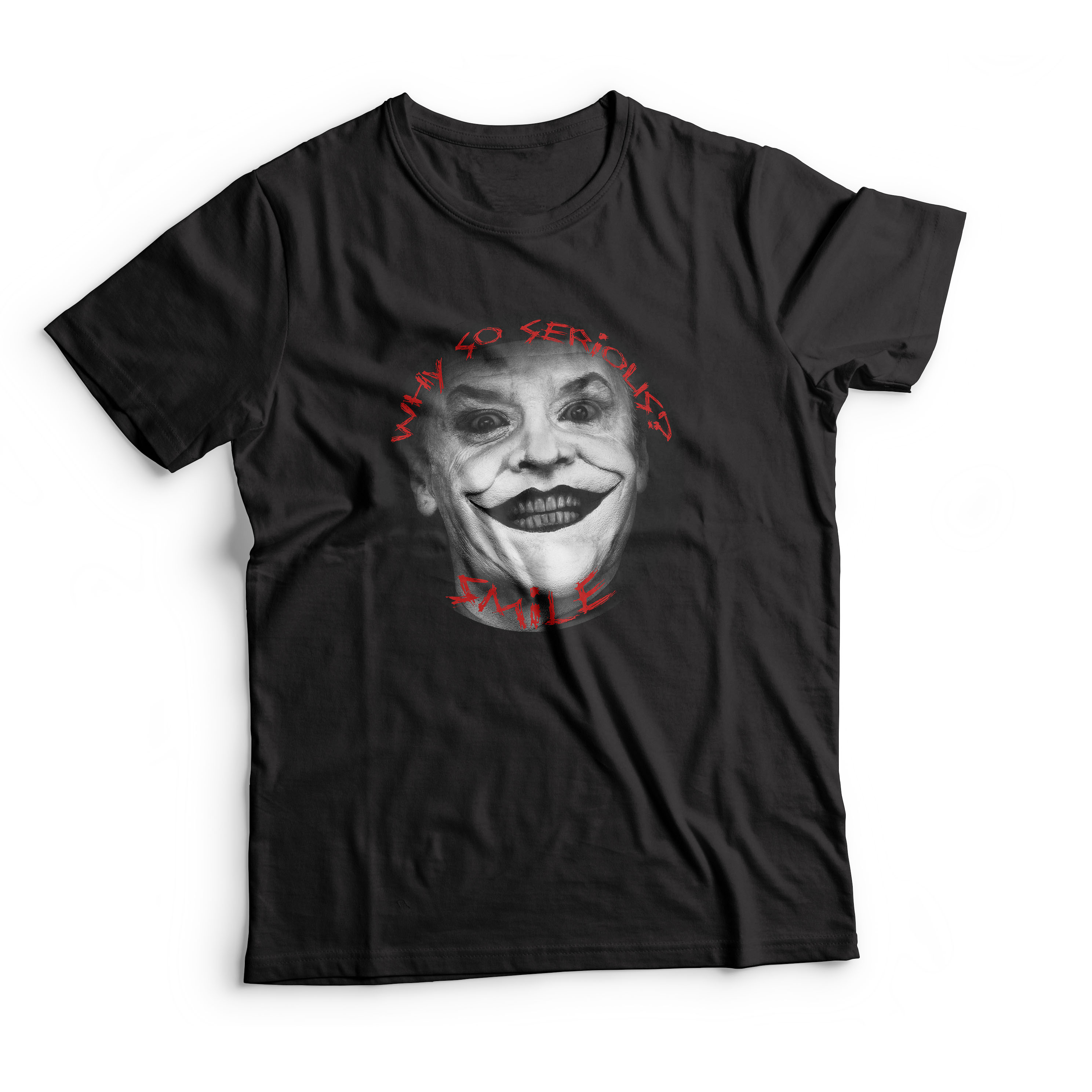 Tricou negru Joker